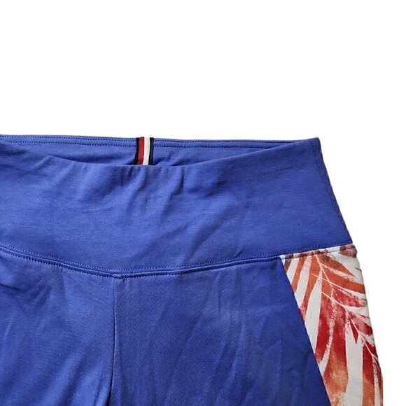 Tommy Hilfiger Performance Workout Pants-High-Rise Cotton Leggings Womens Small - Picture 13 of 13